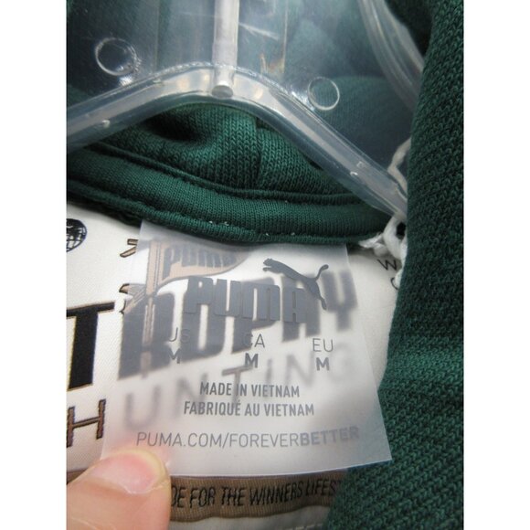 Puma Sweatshirt Medium Trophy Hunting Cropped Hoodie Streetwear - Picture 9 of 13